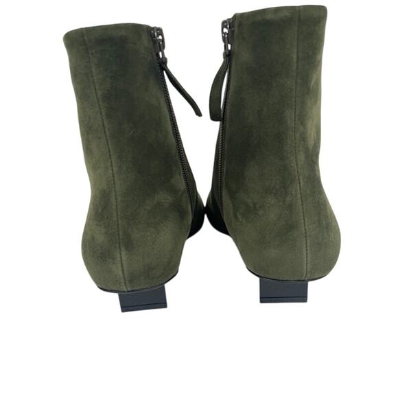 Pierre Hardy Stella Bootie in Khaki Buttery Soft Suede 37 - Picture 4 of 4